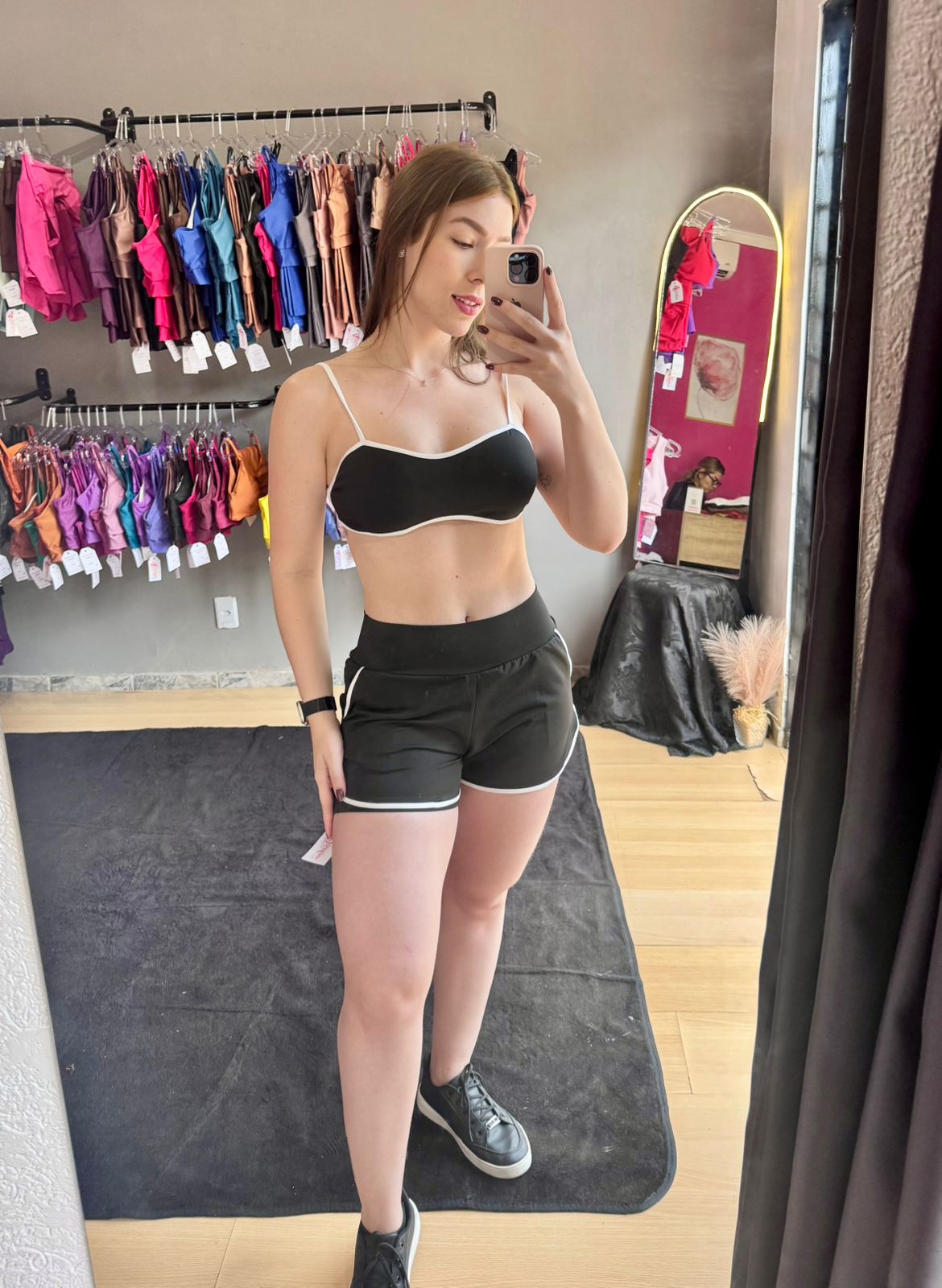 Conjunto Bruna preto corpo inteiro